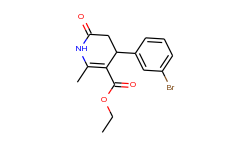 ethyl 4-(3-bromophenyl)-2-methyl-6-oxo-1,4,5,6-tetrahydro-3-pyridinecarboxylate