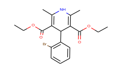 4-(2-bromo-phenyl)-2,6-dimethyl-1,4-dihydro-pyridine-3,5-dicarboxylic acid diethyl ester