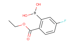 2-ethoxycarbonyl-5-fluorophenylboronic acid