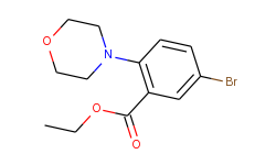 ethyl 5-bromo-2-morpholinobenzoate