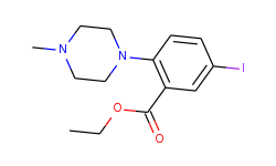 ethyl 5-iodo-2-(4-methylpiperazin-1-yl)benzoate