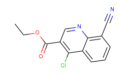 ethyl 4-chloro-8-cyanoquinoline-3-carboxylate
