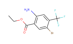 ethyl 2-amino-5-bromo-4-(trifluoromethyl)benzoate