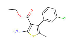 ethyl 2-amino-4-(3-chlorophenyl)-5-methylthiophene-3-carboxylate