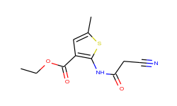 ethyl 2-[(cyanoacetyl)amino]-5-methylthiophene-3-carboxylate