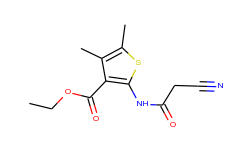 ethyl 2-[(cyanoacetyl)amino]-4,5-dimethylthiophene-3-carboxylate