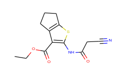 ethyl 2-[(cyanoacetyl)amino]-5,6-dihydro-4h-cyclopenta[b]thiophene-3-carboxylate