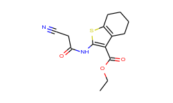 ethyl 2-[(cyanoacetyl)amino]-4,5,6,7-tetrahydro-1-benzothiophene-3-carboxylate