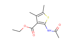 ethyl 2-(acetylamino)-4,5-dimethylthiophene-3-carboxylate