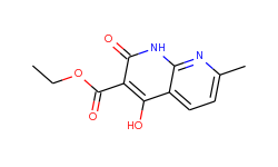 ethyl 4-hydroxy-7-methyl-2-oxo-1,2-dihydro-1,8-naphthyridine-3-carboxylate