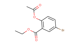 ethyl 2-acetoxy-5-bromobenzoate