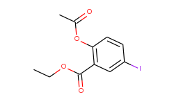 ethyl 2-acetoxy-5-iodobenzoate