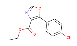 5-(4-hydroxy-phenyl)-oxazole-4-carboxylic acid ethyl ester