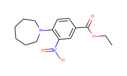ethyl 3-nitro-4-(azepan-1-yl)benzoate