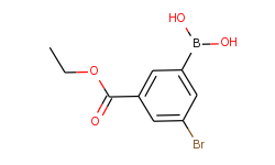 ethyl 3-borono-5-bromobenzoate