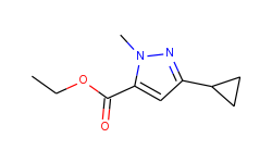 ethyl 3-cyclopropyl-1-methyl-1h-pyrazole-5-carboxylate