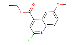 ethyl 2-chloro-6-methoxyquinoline-4-carboxylate