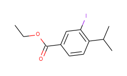 ethyl 3-iodo-4-isopropylbenzoate