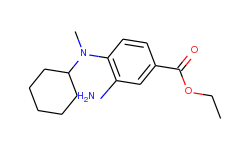ethyl 3-amino-4-[cyclohexyl(methyl)amino]benzoate