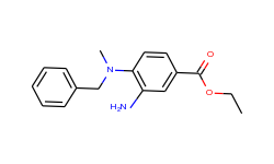 ethyl 3-amino-4-[benzyl(methyl)amino]benzoate