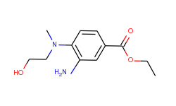 ethyl 3-amino-4-[(2-hydroxyethyl)(methyl)amino]-benzoate