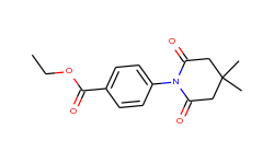 ethyl 4-(4,4-dimethyl-2,6-dioxopiperidino)-benzenecarboxylate