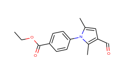 ethyl 4-(3-formyl-2,5-dimethyl-1h-pyrrol-1-yl)-benzenecarboxylate