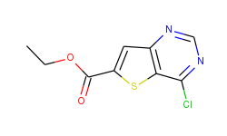 ethyl 4-chlorothieno[3,2-d]pyrimidine-6-carboxylate