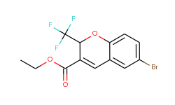 ethyl 6-bromo-2-(trifluoromethyl)-2h-chromene-3-carboxylate