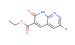 ethyl 6-bromo-2-oxo-1,2-dihydro-1,8-naphthyridine-3-carboxylate