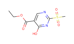 ethyl 4-hydroxy-2-(methylsulfonyl)pyrimidine-5-carboxylate