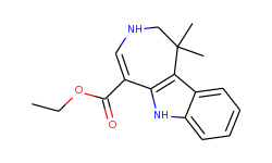 azepino[4,5-b]indole-5-carboxylic acid,1,2,3,6-tetrahydro-1,1-dimethyl-,ethyl ester