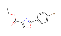 ethyl 2-(4-bromophenyl)-1,3-oxazole-4-carboxylate
