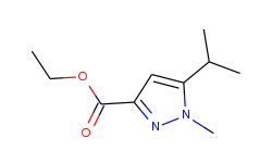 ethyl 5-isopropyl-1-methylpyrazole-3-carboxylate