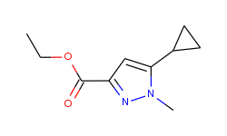 ethyl 5-cyclopropyl-1-methyl-1h-pyrazole-3-carboxylate