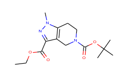 5-tert-butyl 3-ethyl 1-methyl-1,4,6,7-tetrahydro-5h-pyrazolo[4,3-c]pyridine-3,5-dicarboxylate