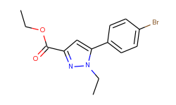 5-(4-bromo-phenyl)-1-ethyl-1h-pyrazole-3-carboxylic acid ethyl ester