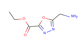 ethyl 5-(aminomethyl)-1,3,4-oxadiazole-2-carboxylate