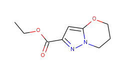 ethyl 6,7-dihydro-5h-pyrazolo[5,1-b][1,3]oxazine-2-carboxylate