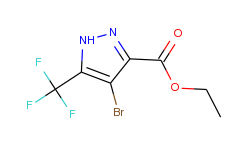 ethyl 4-bromo-5-(trifluoromethyl)-1h-pyrazole-3-carboxylate