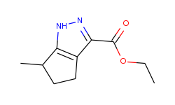 6-methyl-1,4,5,6-tetrahydrocyclopentapyrazole-3-carboxylic acid ethyl ester