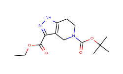 5-tert-butyl 3-ethyl 1,4,6,7-tetrahydro-5h-pyrazolo[4,3-c]pyridine-3,5-dicarboxylate