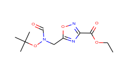 ethyl 5-((tert-butoxycarbonylamino)methyl)-1,2,4-oxadiazole-3-carboxylate