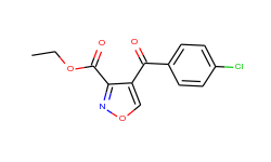 ethyl 4-(4-chlorobenzoyl)-3-isoxazolecarboxylate