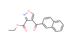 ethyl 4-(2-naphthylcarbonyl)-3-isoxazolecarboxylate