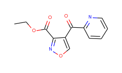 ethyl 4-(2-pyridinylcarbonyl)-3-isoxazolecarboxylate