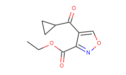 ethyl 4-(cyclopropylcarbonyl)-3-isoxazolecarboxylate