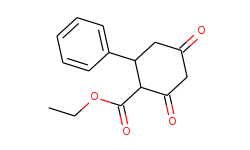 ethyl 2,4-dioxo-6-phenylcyclohexanecarboxylate