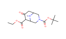 3-(tert-butyl) 6-ethyl 9-methyl-7-oxo-3,9-diazabicyclo[3.3.1]nonane-3,6-dicarboxylate
