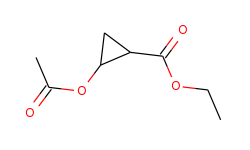 ethyl 2-(acetyloxy)cyclopropanecarboxylate